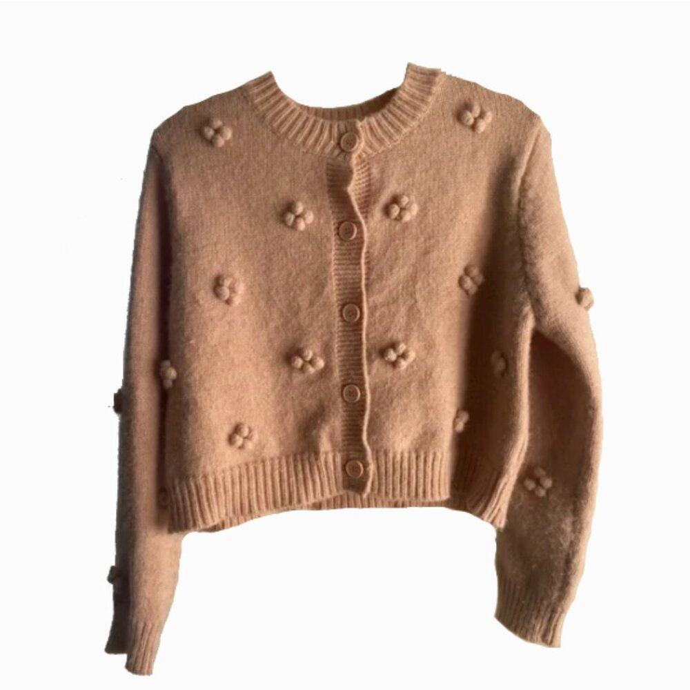 Motel Rocks Dusty Rose Daisy Sweater